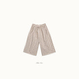 ［bebenine］Maple Check Pants