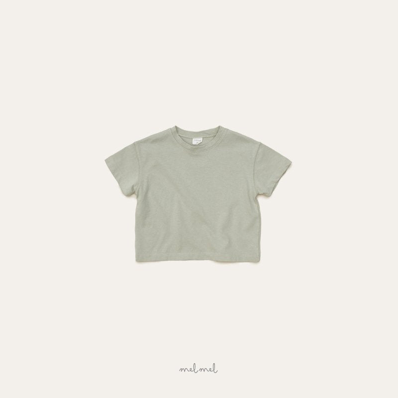 ［melmel］Loose half tee