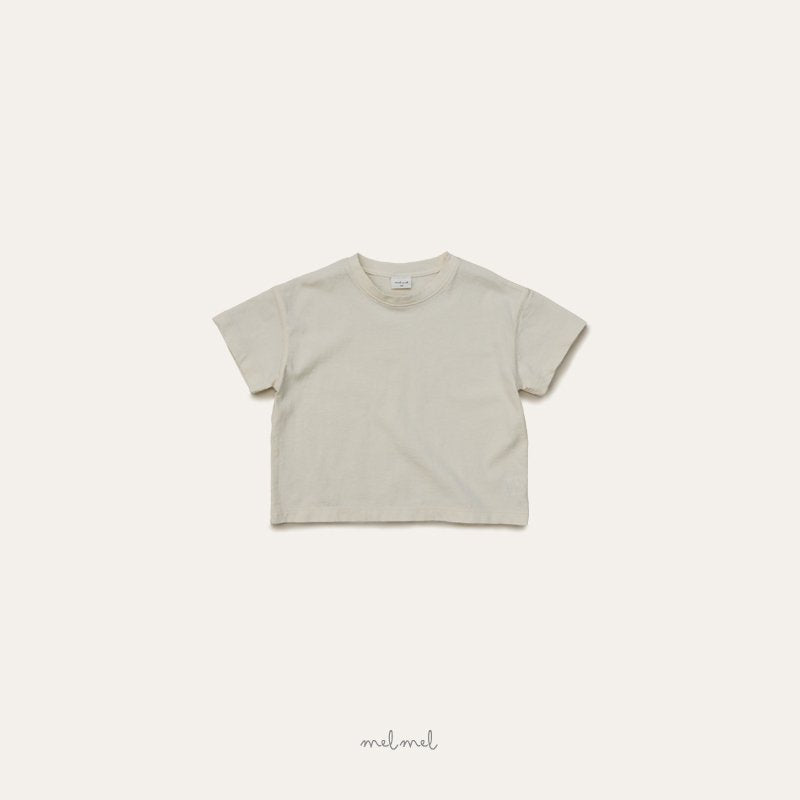 ［melmel］Loose half tee