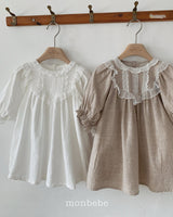 [monbebe] Angel lace one-piece(kids)