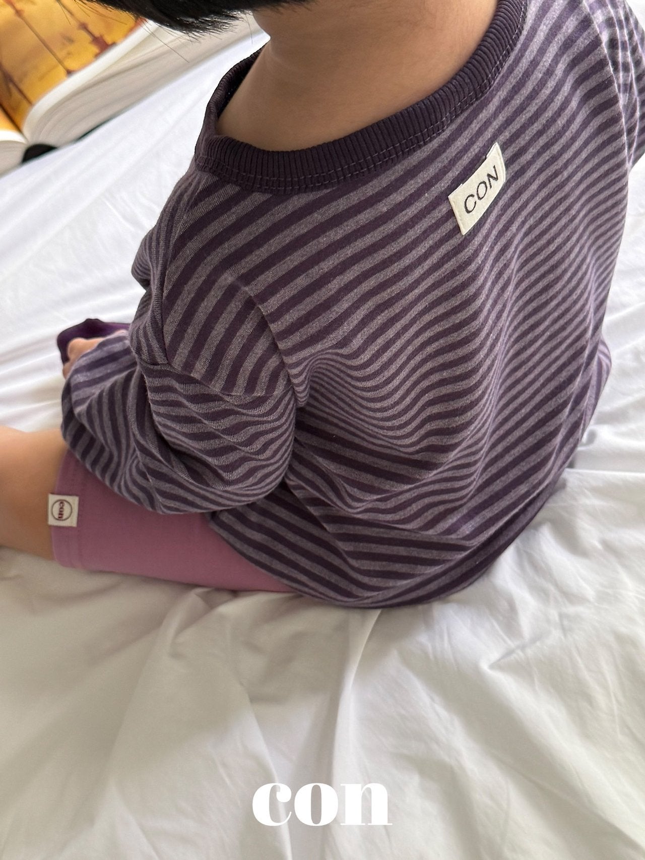 ［con］Stripe mtm tee