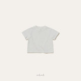 ［melmel］Loose half tee