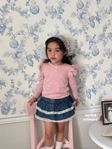 ［second moment］Puff stripe tops
