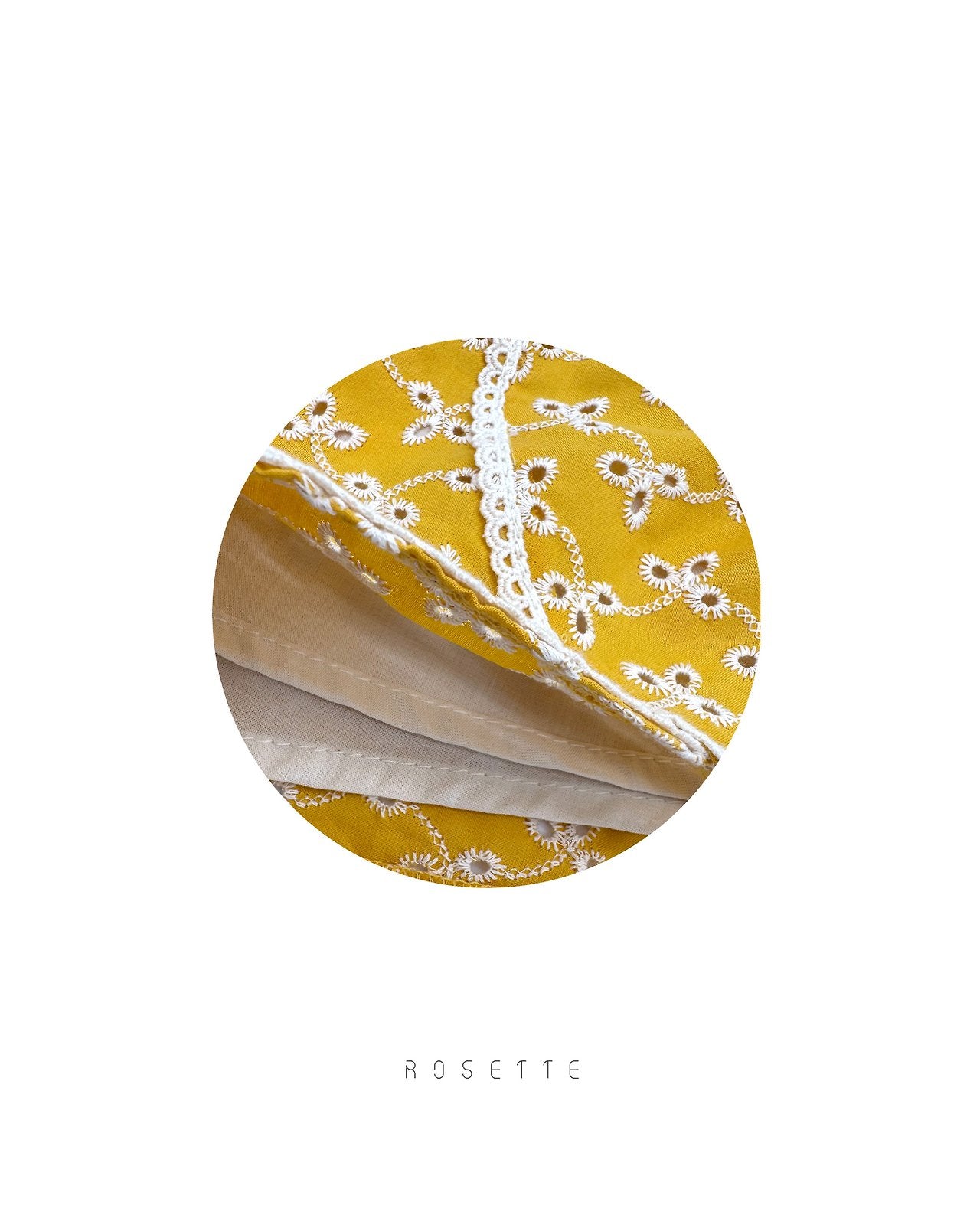 ［ROSETTE］Rip color pants
