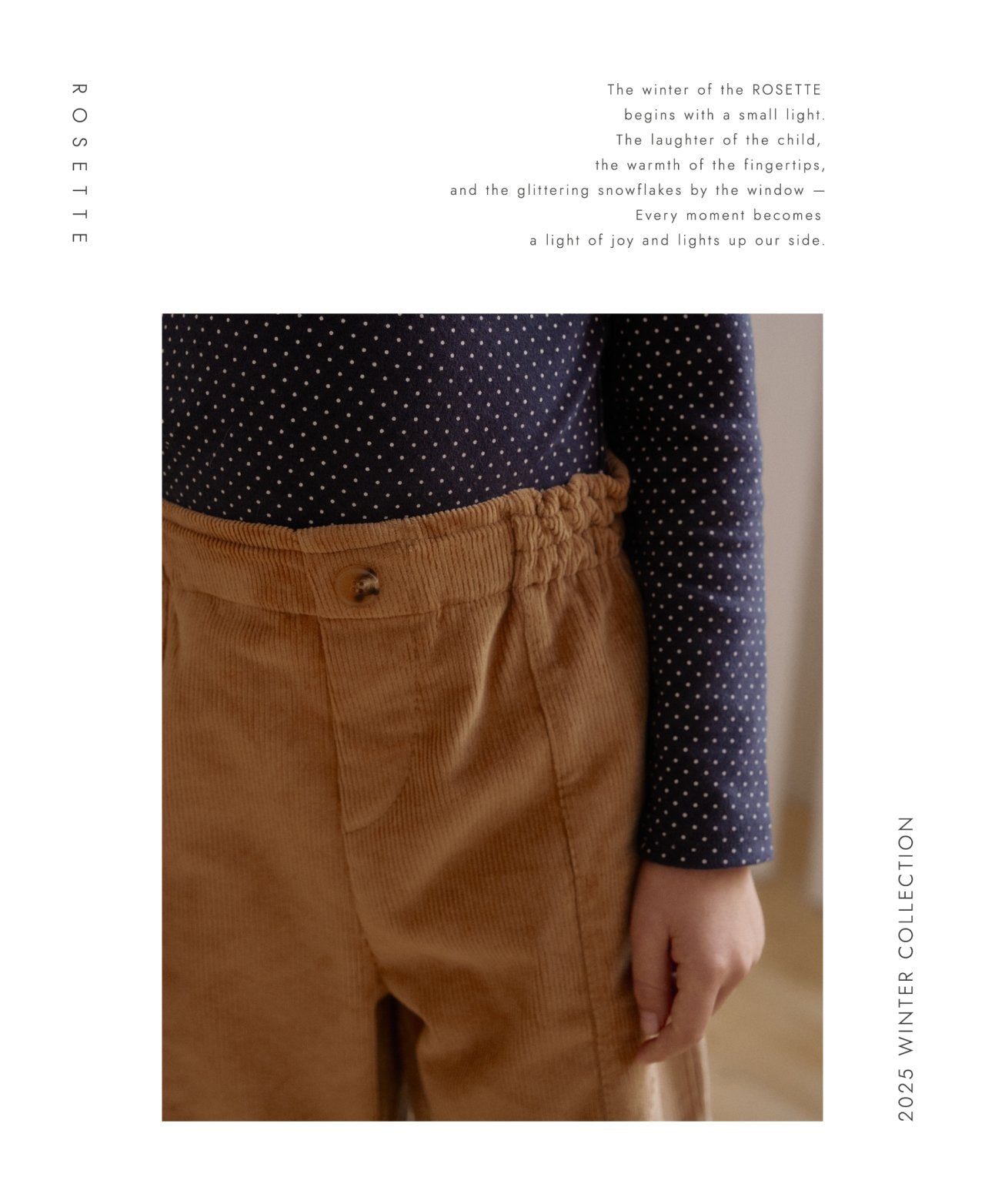 ［ROSETTE］Moment pants