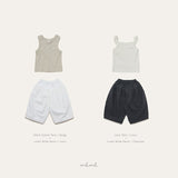 ［melmel］Linen wide pants
