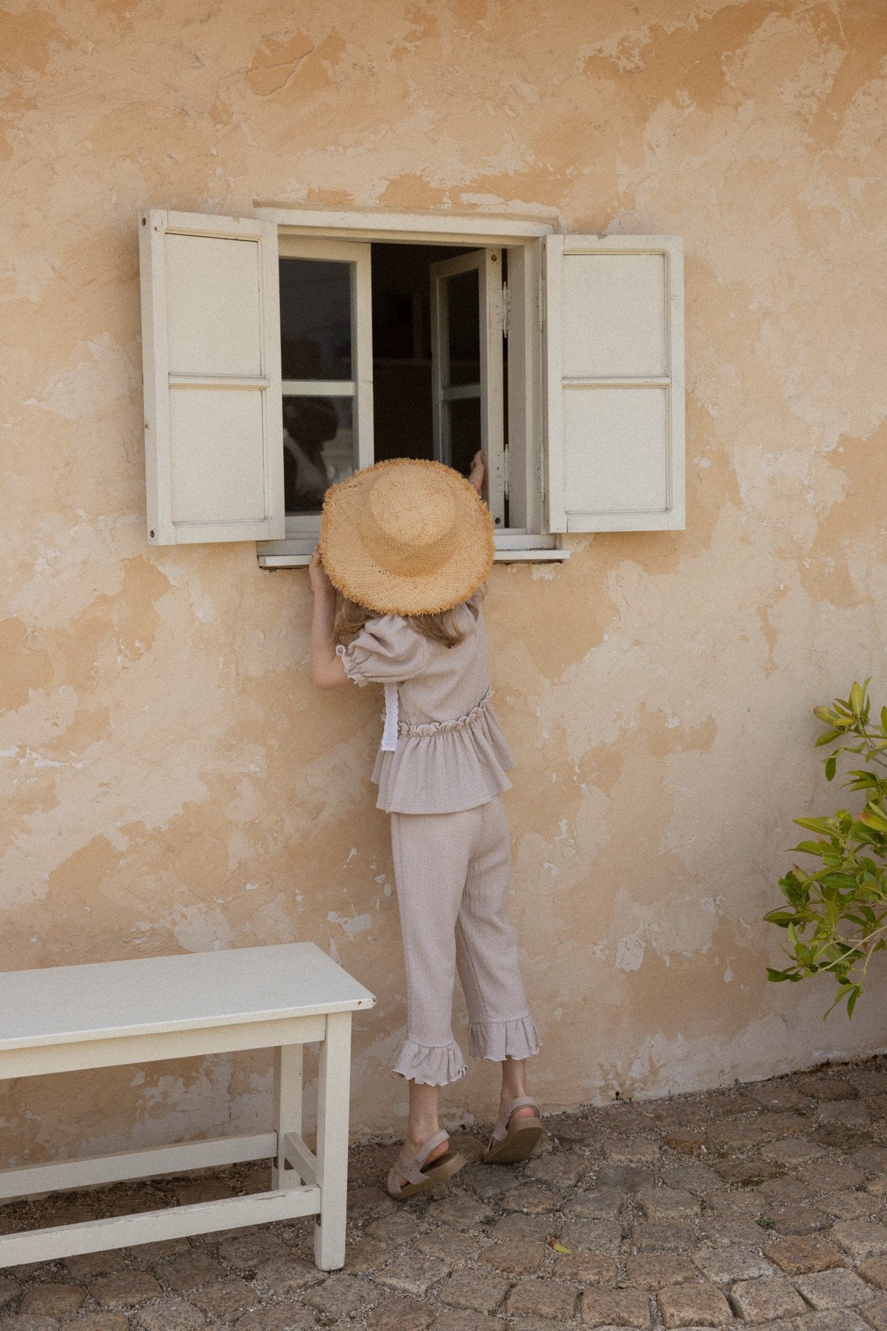 ［perrobebe］Lumi setup (beige)