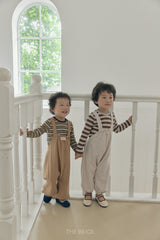 ［The beige］Knit Overalls