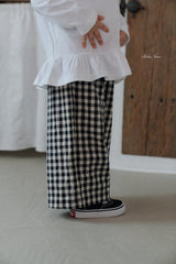 ［bebenine］Maple Check Pants