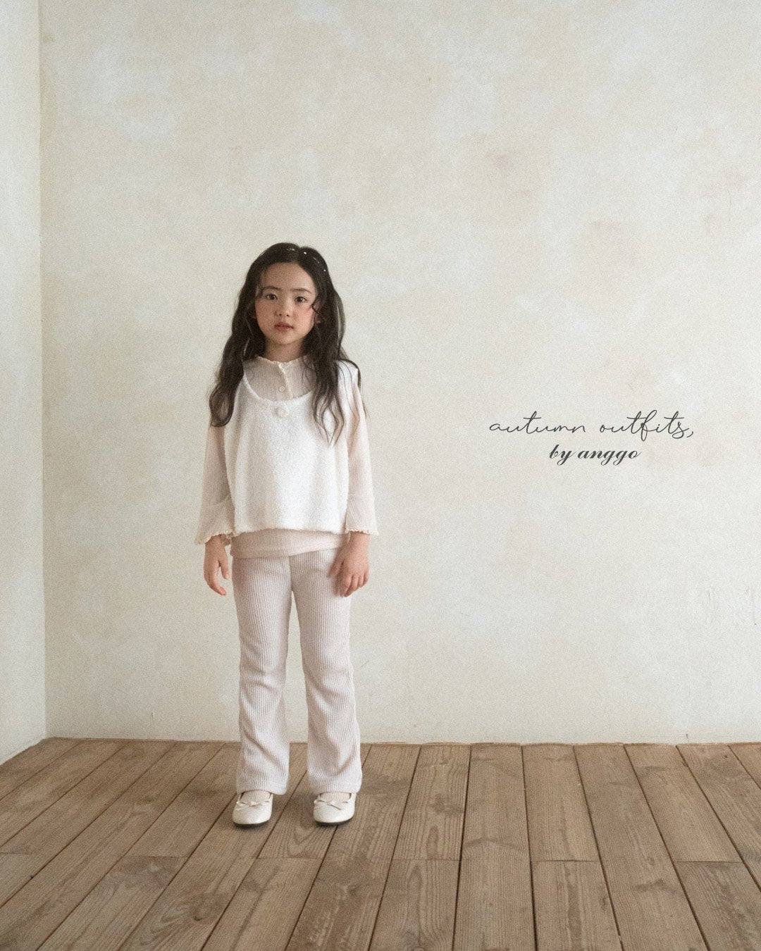 ［anggo］Crepe pants