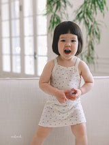 ［melmel］Mini flower one-piece