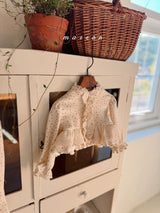 ［marron］Daily frill zip-up