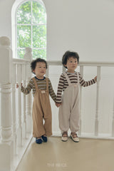 ［The beige］Knit Overalls