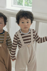 ［The beige］Knit Overalls