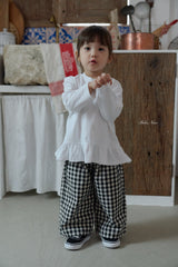 ［bebenine］Maple Check Pants