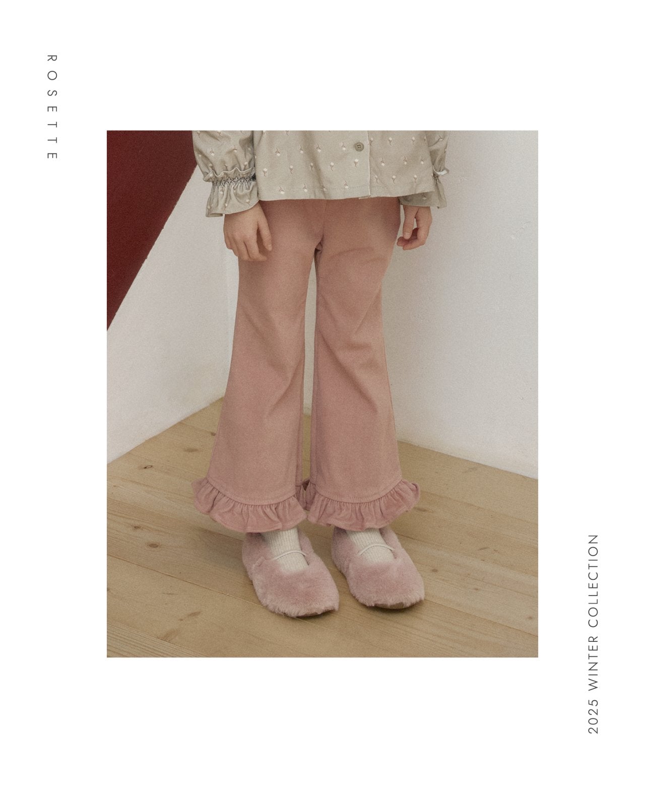 ［ROSETTE］Rommy frill pants