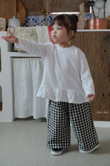 ［bebenine］Maple Check Pants
