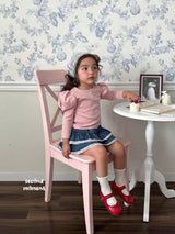 ［second moment］Puff stripe tops