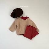 [mimi market] Peach bottleneck tee