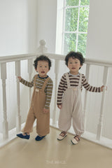 ［The beige］Knit Overalls