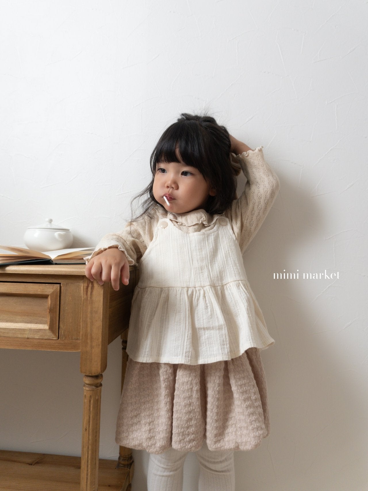 ［mimi market］Bustier blouse