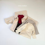 [mimi market] Peach bottleneck tee