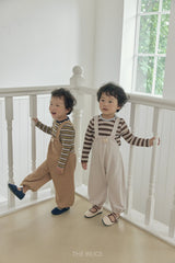［The beige］Knit Overalls