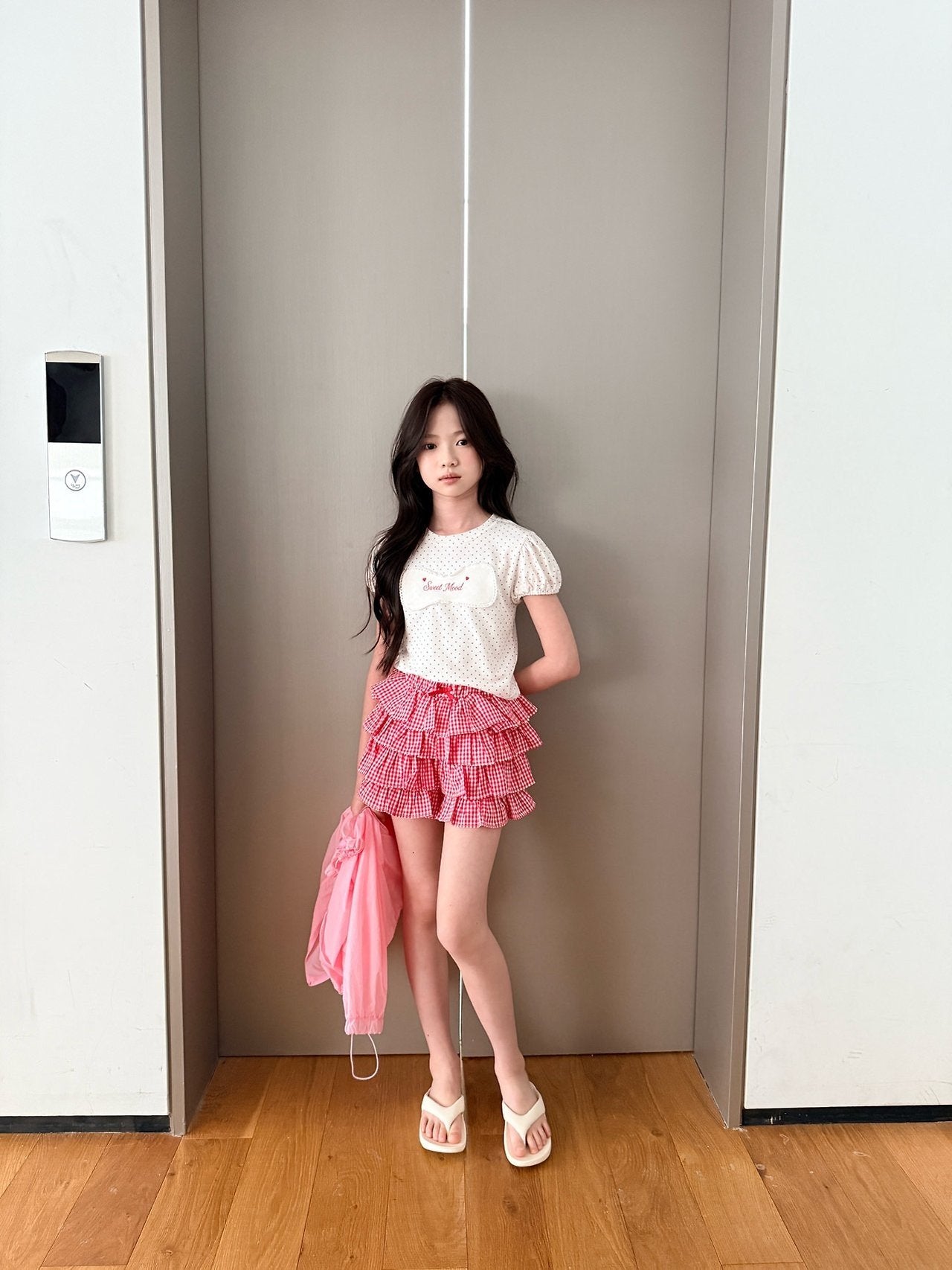 ［comma］Sweet dot tee