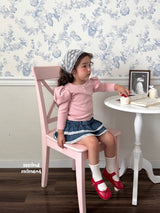 ［second moment］Puff stripe tops