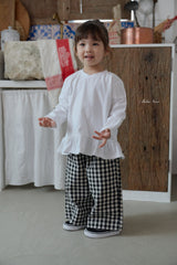 ［bebenine］Maple Check Pants