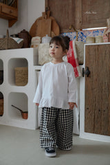 ［bebenine］Maple Check Pants