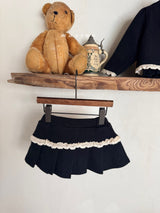 ［marron］Castle pleats skirt