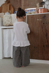 ［bebenine］Maple Check Pants