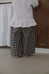 ［bebenine］Maple Check Pants