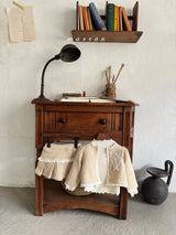 ［marron］Castle pleats skirt