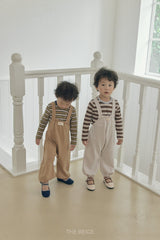 ［The beige］Knit Overalls