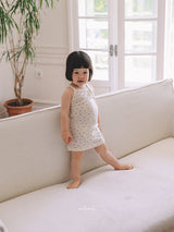 ［melmel］Mini flower one-piece
