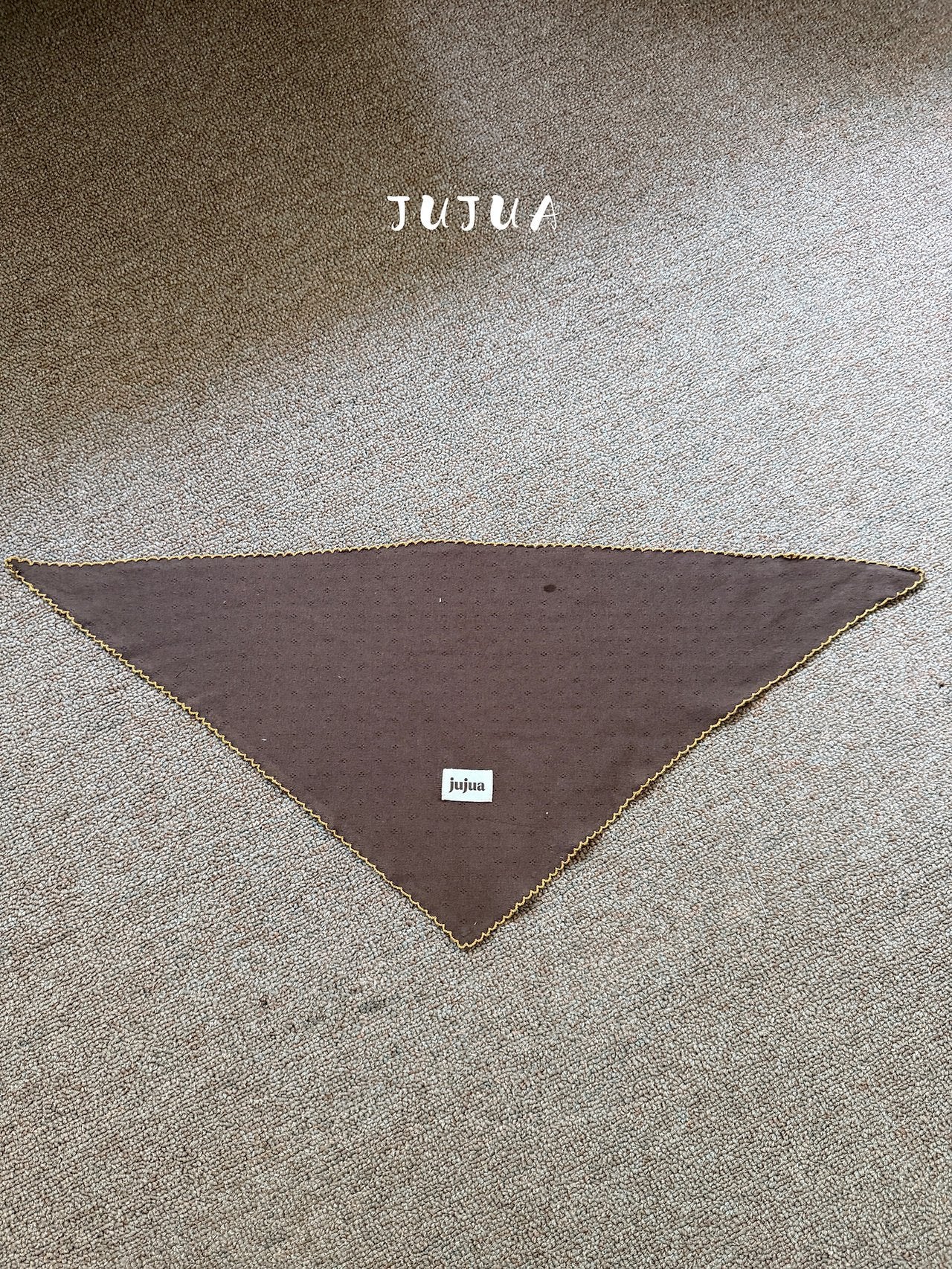 ［jujua］Eyelet scarf