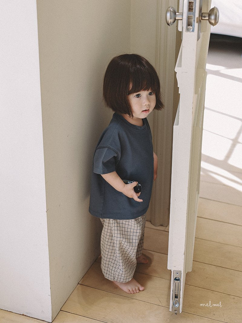 ［melmel］Loose half tee