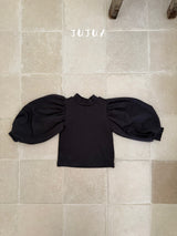 ［jujua］Berry balloon sleeve tops