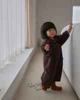 ［normalplay］Tarte Check Collar Suit