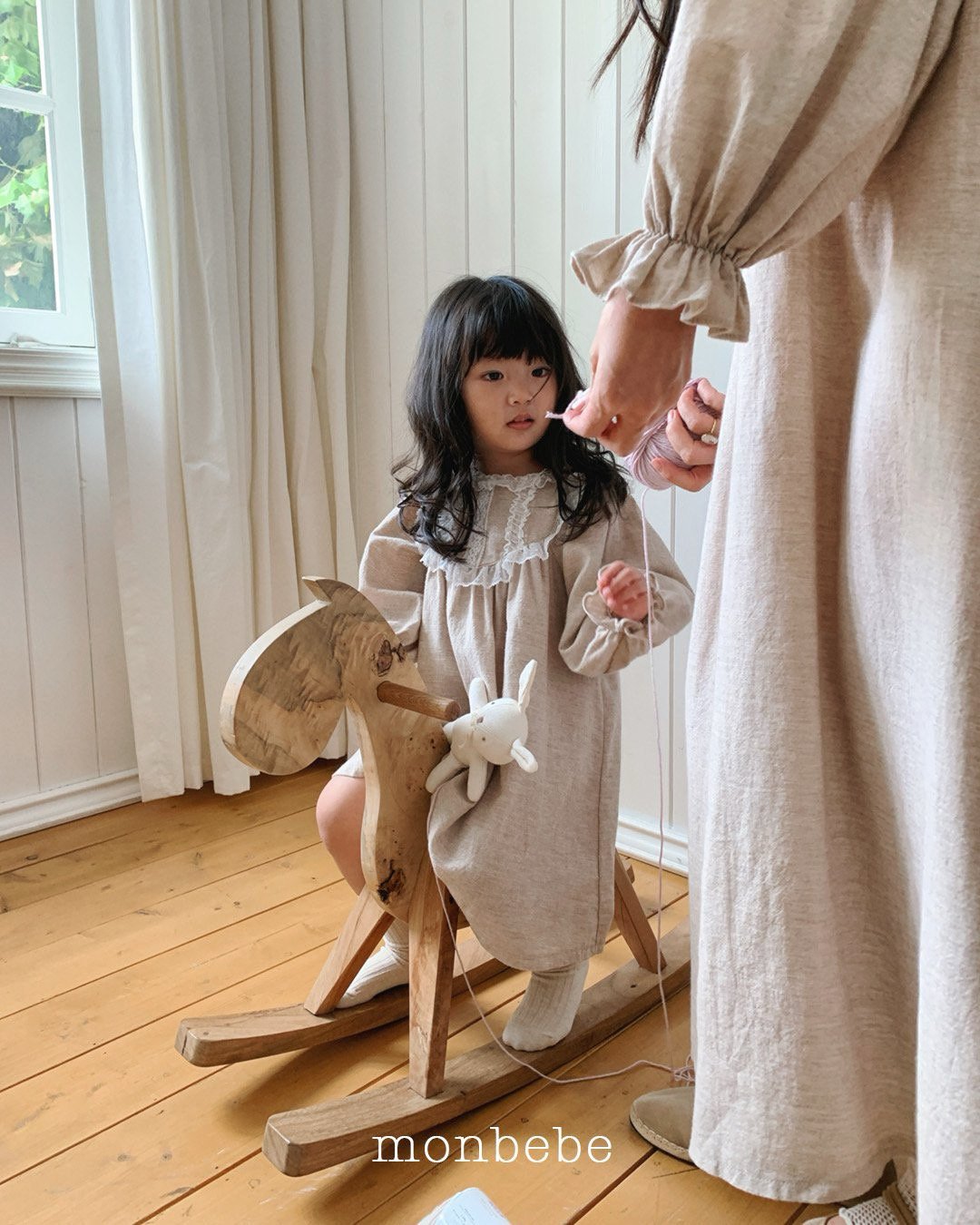 [monbebe] Angel lace one-piece(kids)
