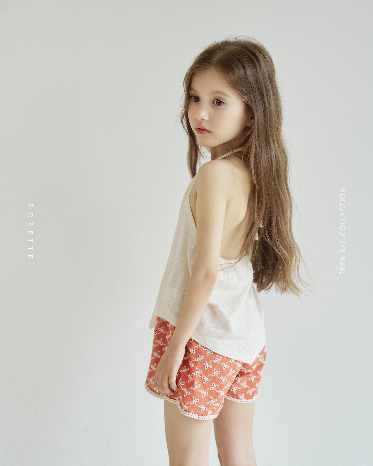 ［ROSETTE］Rip color pants