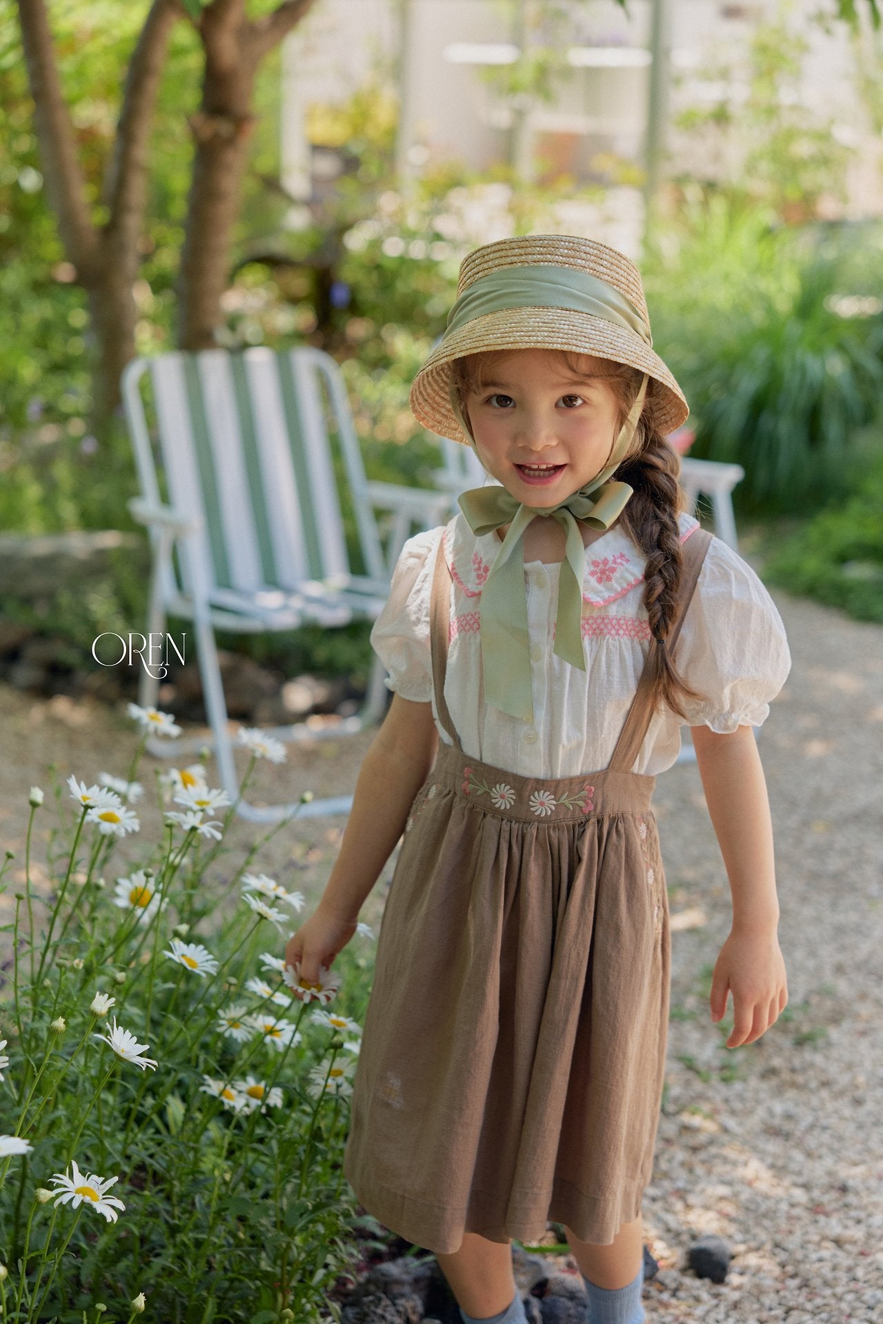 ［OREN］Seline smock blouse