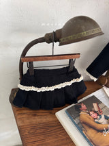 ［marron］Castle pleats skirt