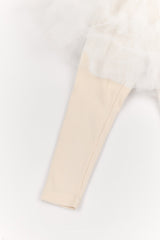 ［The beige］Tulle Leggings