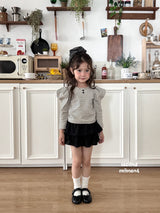 ［second moment］Puff stripe tops