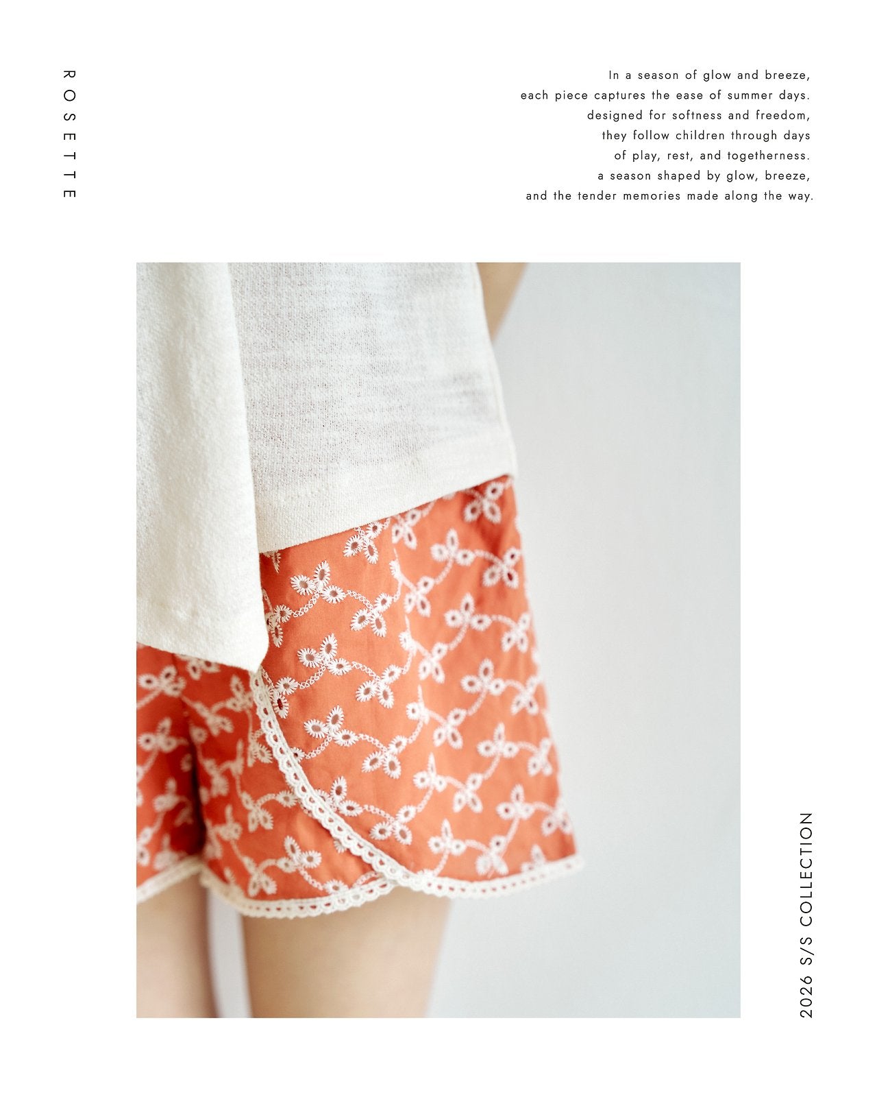 ［ROSETTE］Rip color pants