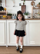 ［second moment］Puff stripe tops
