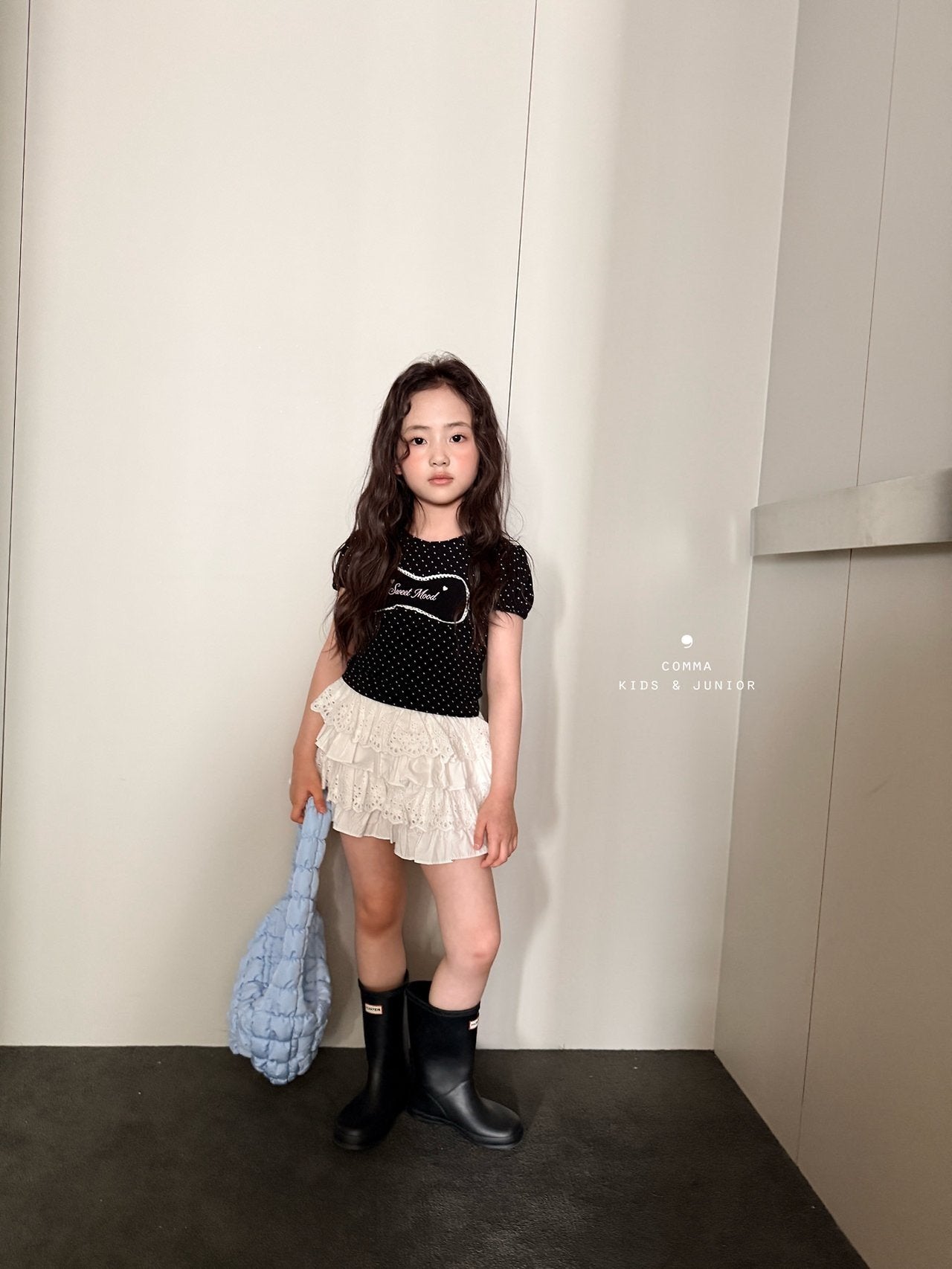 ［comma］Sweet dot tee